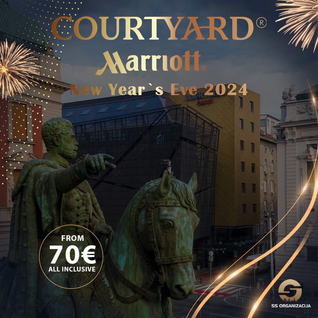 Hotel Courtyard Marriott Nova Godina   Hotel Courtyard Marriott Docek Nove Godine 2024 Plakat KV 